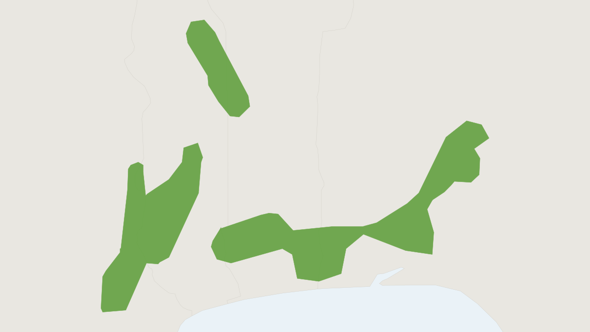 Range map of the Hylomyscus pamfi (Hylomyscus pamfi)