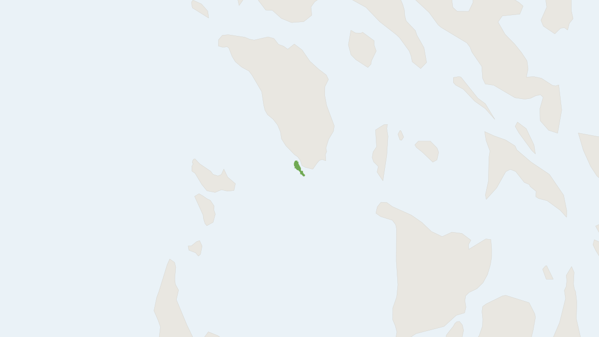 Range map of the Ilin Island Cloud Rat (Crateromys paulus) covering Philippines