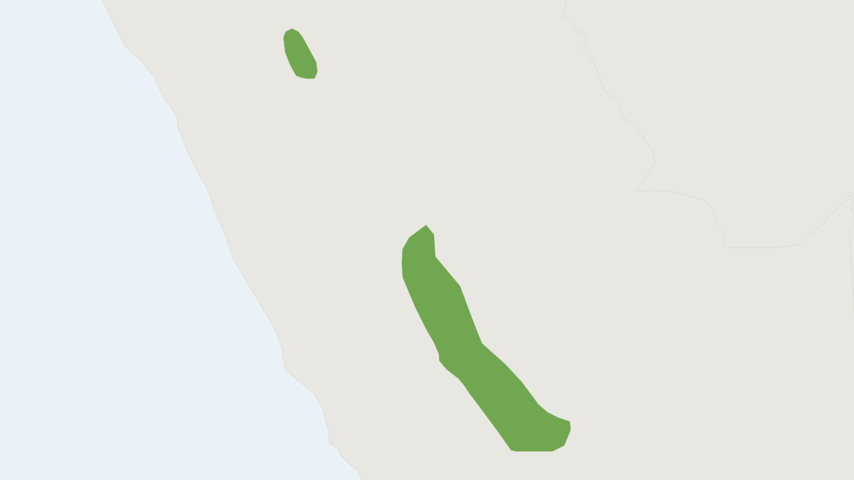 Range map of the Inca Oldfield Mouse (Thomasomys incanus)