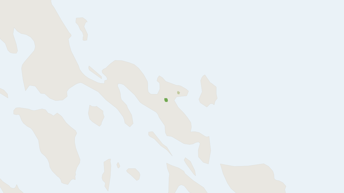 Range map of the Isarog Shrew-rat (Chrotomys gonzalesi) covering Philippines