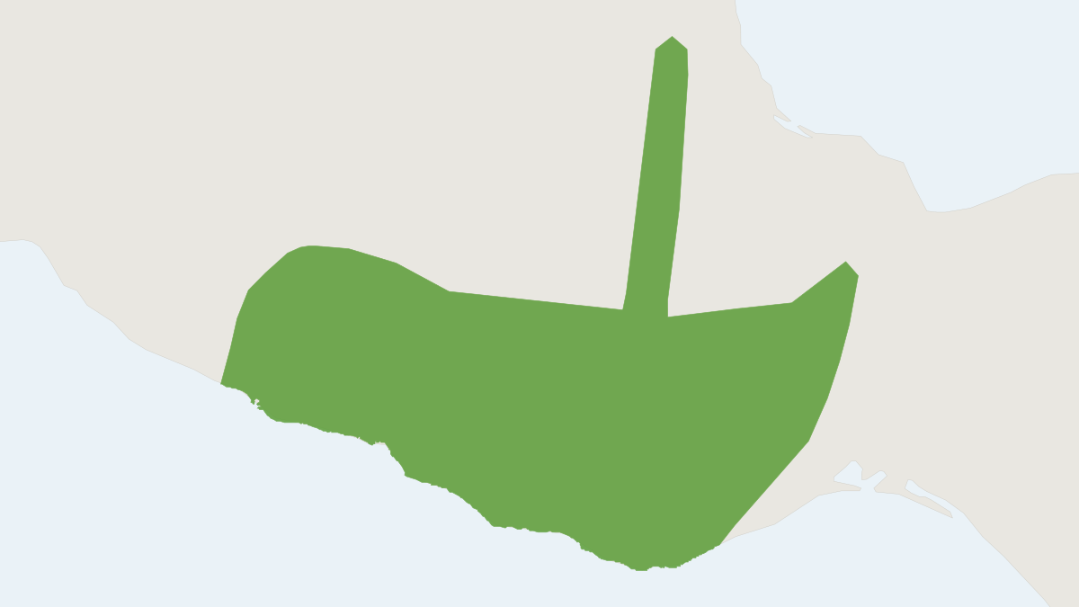 Range map of the Ixtlan Shrew (Sorex ixtlanensis)