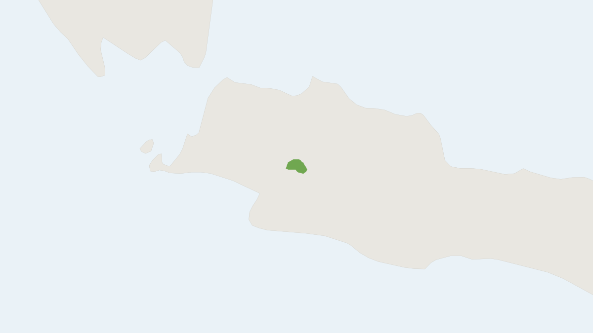 Range map of the Javan Bamboo Rat (Kadarsanomys sodyi)