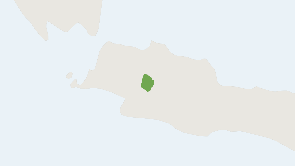 Range map of the Javan Hidden Shrew (Crocidura absconditus)