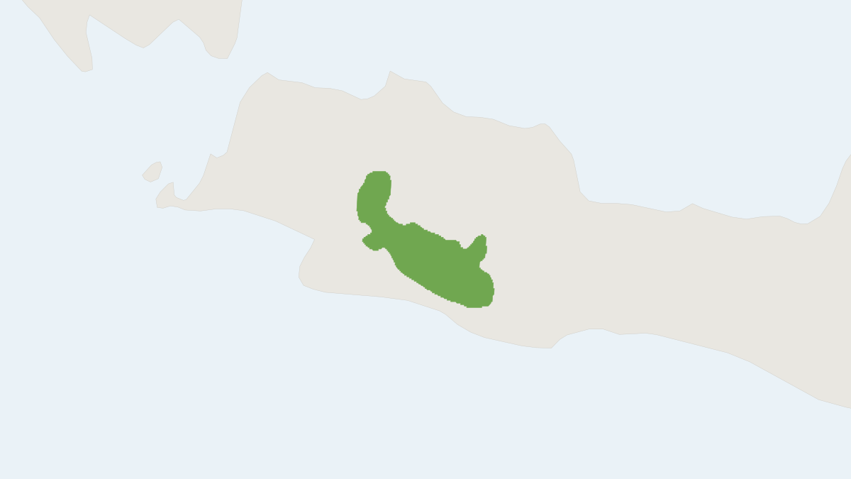Range map of the Javan Sundamys (Sundamys maxi)