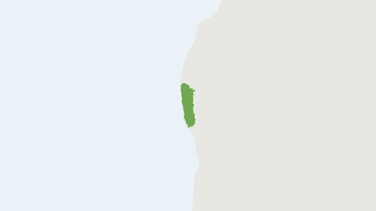 Range map of the Jenkins' Shrew Tenrec (Microgale jenkinsae)