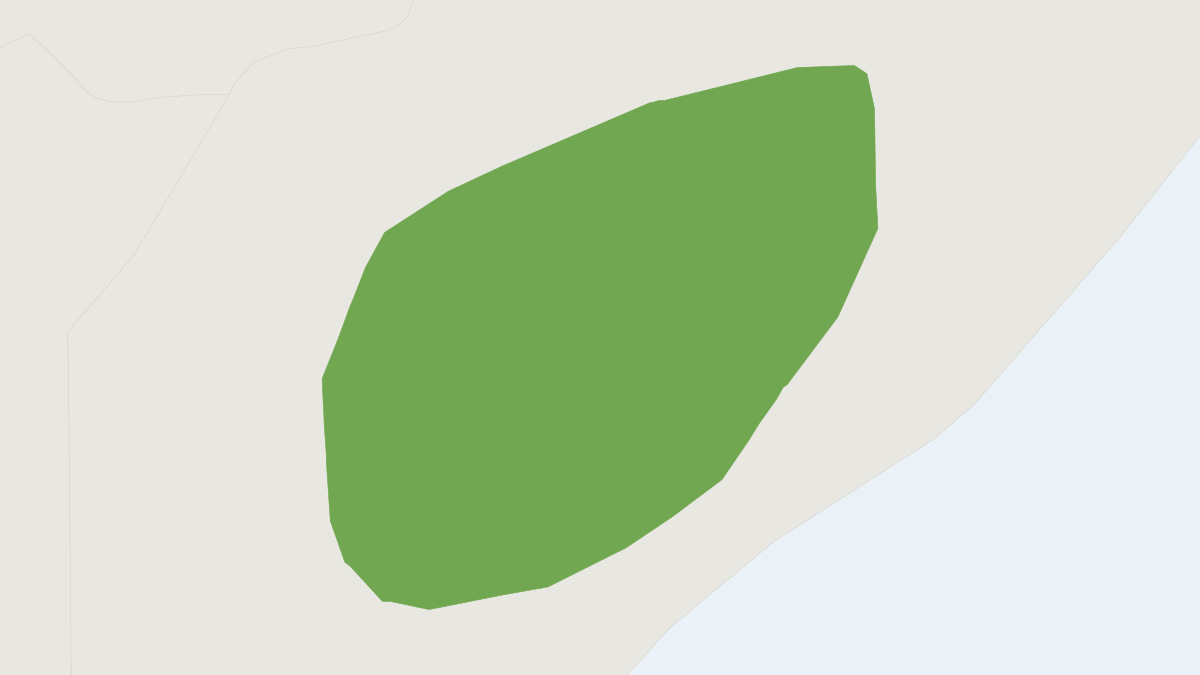 Range map of the Julian's Gerbil (Gerbillus juliani)