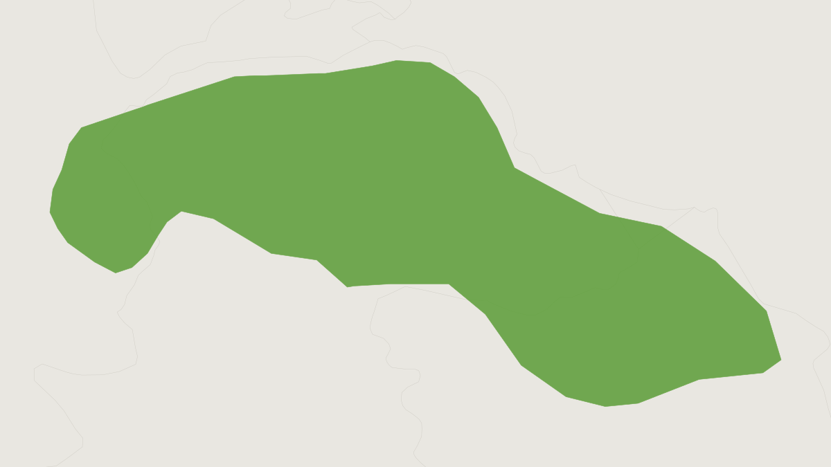 Range map of the Kashmir Muskdeer (Moschus cupreus)
