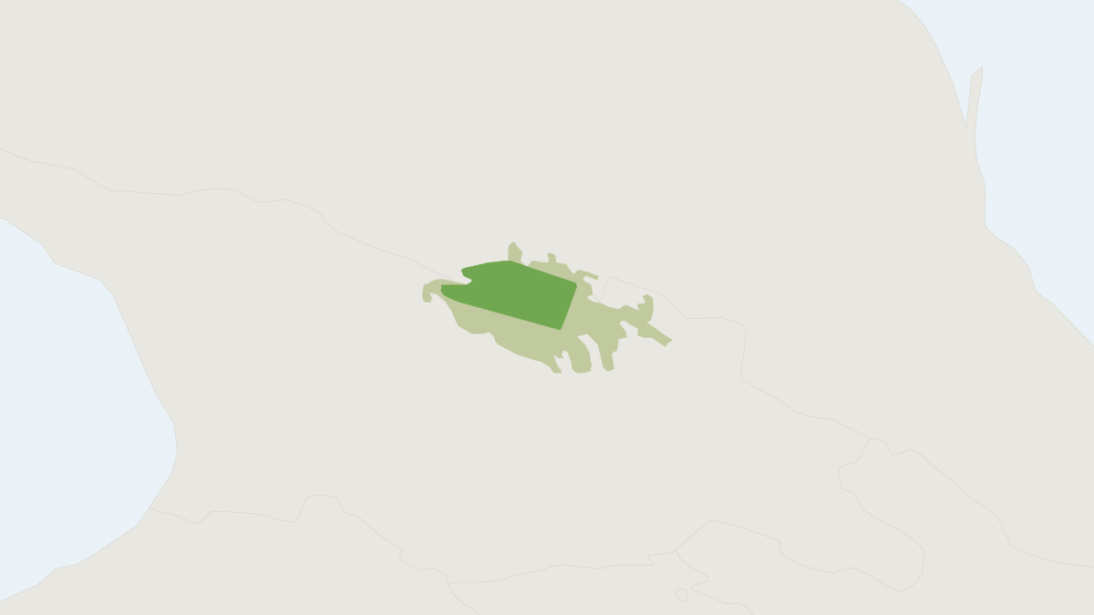 Range map of the Kazbeg Birch Mouse (Sicista kazbegica)