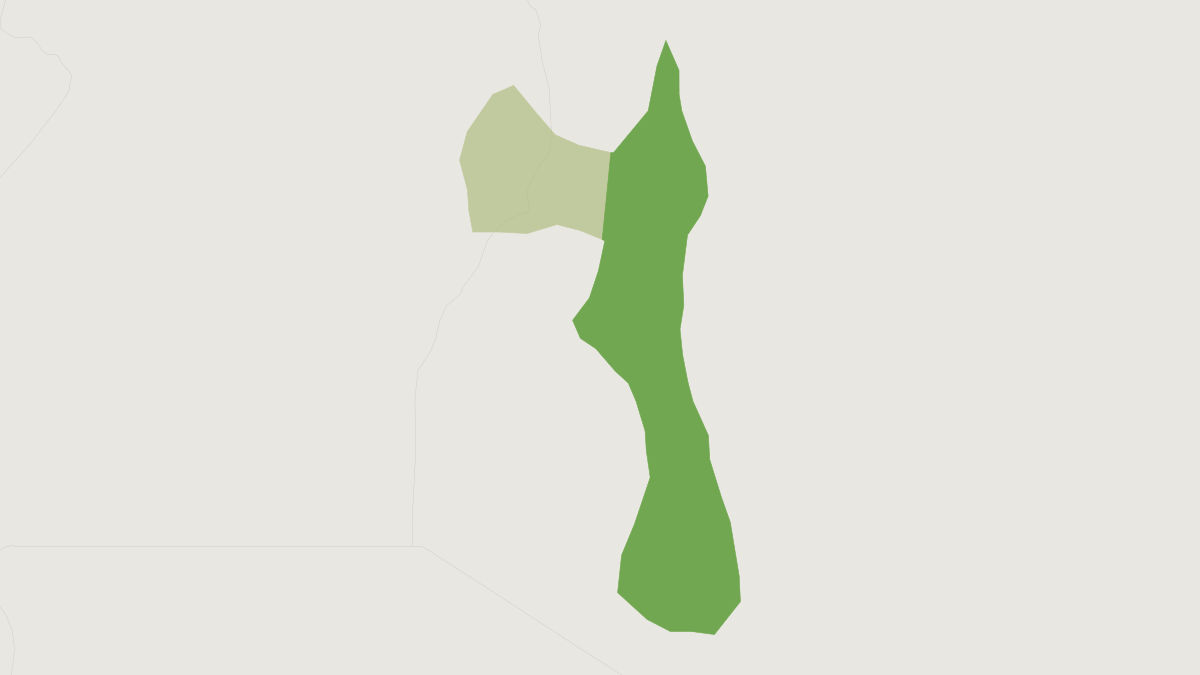 Range map of the Kerbis-Peterhan's Wood Mouse (Hylomyscus kerbispeterhansi)