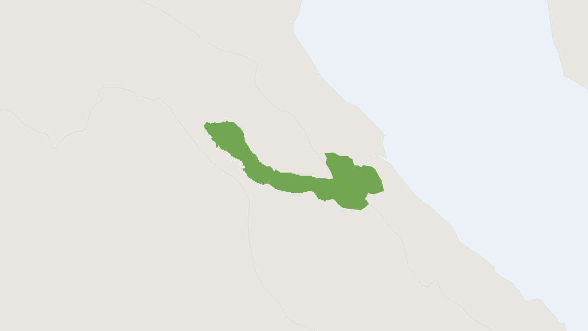 Range map of the Kha-nyou (Laonastes aenigmamus)