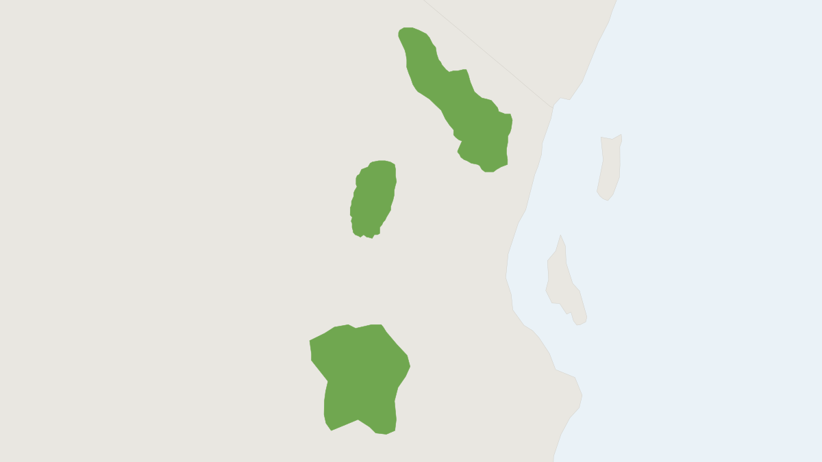Range map of the Kilonzo's Brush Furred Rat (Lophuromys kilonzoi)