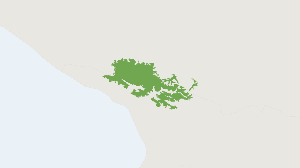 Range map of the Kluchor Birch Mouse (Sicista kluchorica)