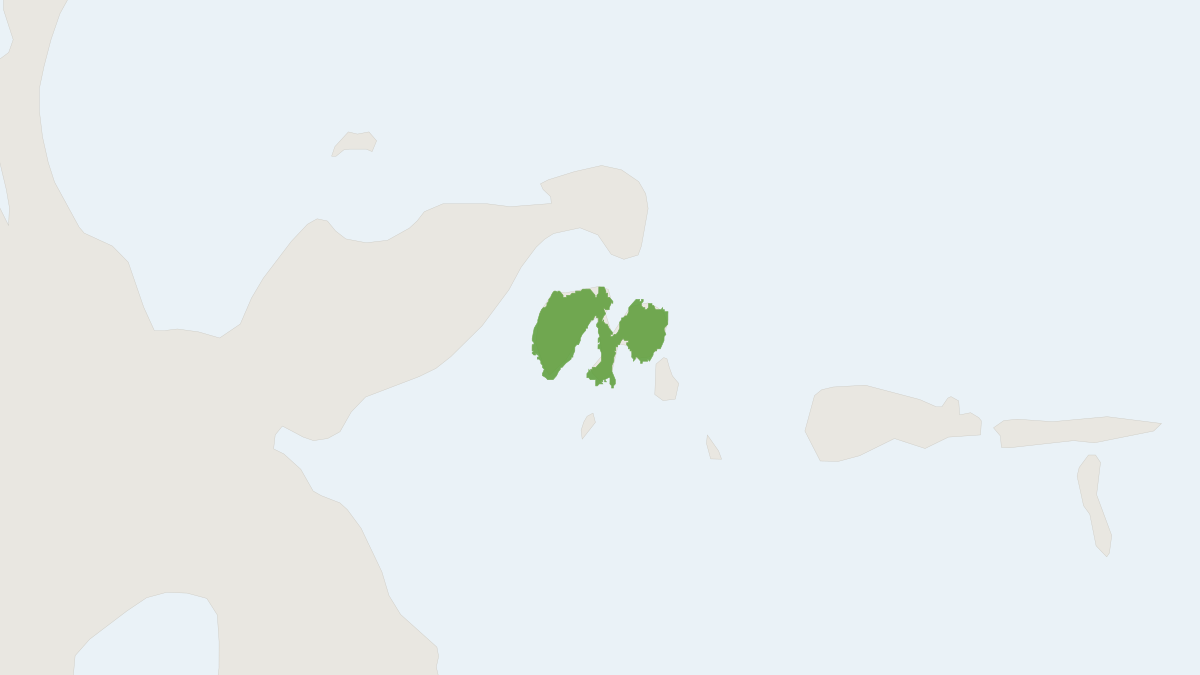 Range map of the Koopman’s Peleng Island Rat (Rattus koopmani)