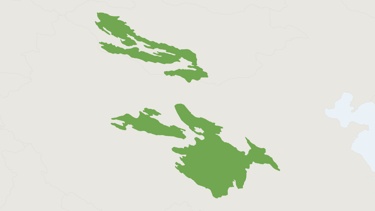 Range map of the Lacustrine Vole (Alexandromys limnophilus)