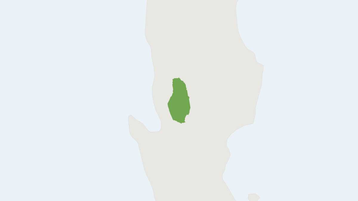 Range map of the Large Luzon Carpomys (Carpomys melanurus) covering Philippines