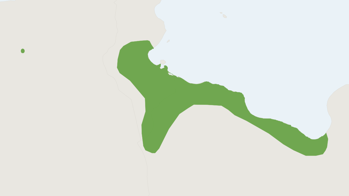Range map of the Lataste's Gerbil (Gerbillus latastei)