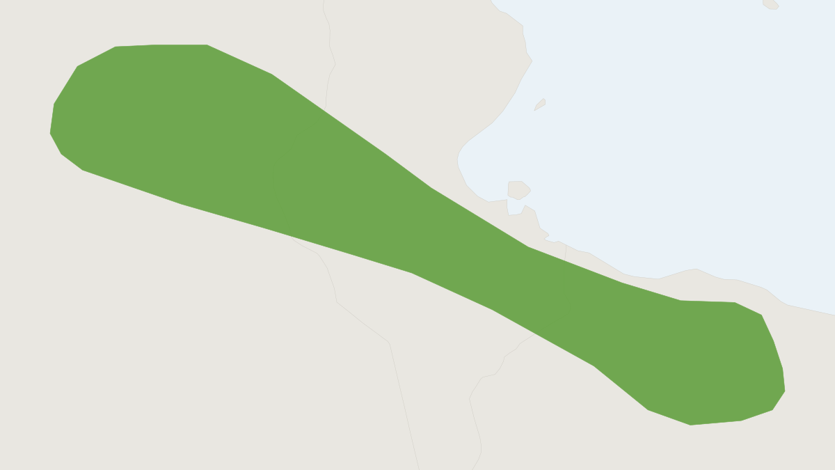 Range map of the Lesser Sand Rat (Psammomys vexillaris)