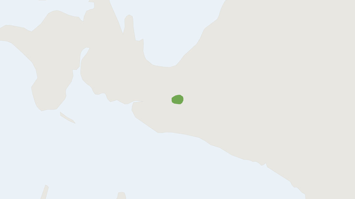 Range map of the Lesser Small-toothed Rat (Macruromys elegans)