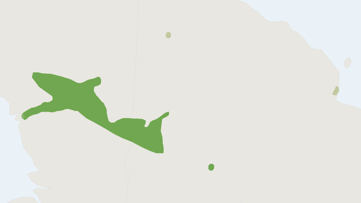 Range map of the Lesser Tube-nosed Bat (Nyctimene draconilla)