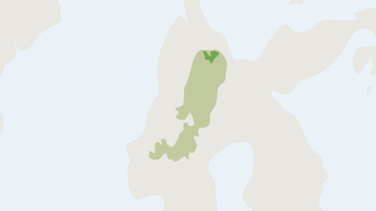 Range map of the Little Margareta Rat (Margaretamys parvus)