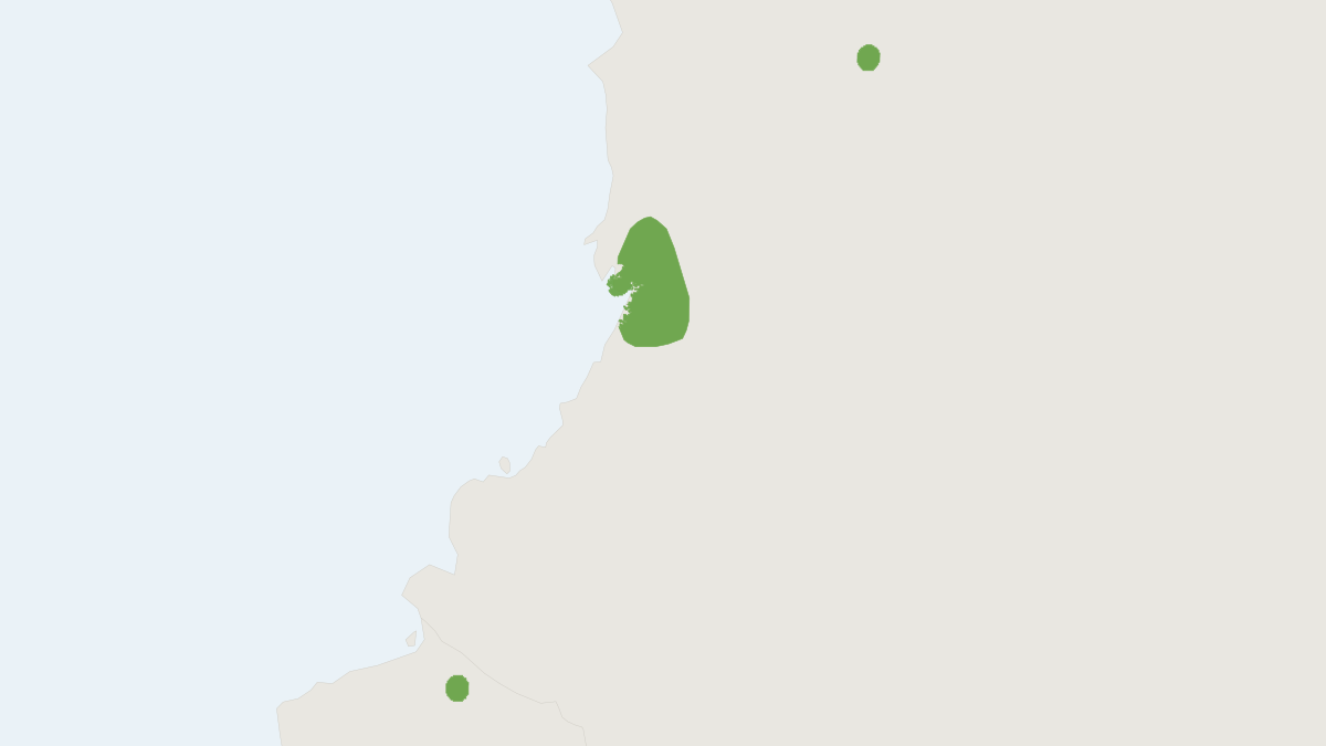 Range map of the Lonchophylla cadenai (Lonchophylla cadenai)