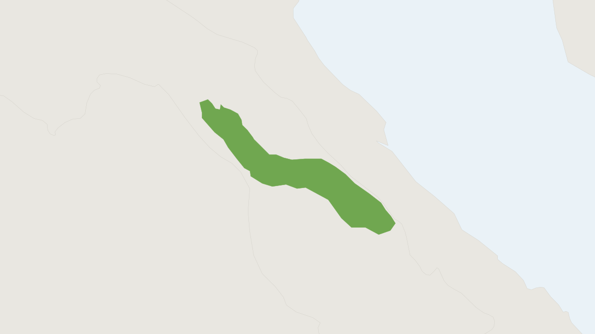 Range map of the Long-eared Gymnure (Hylomys megalotis)