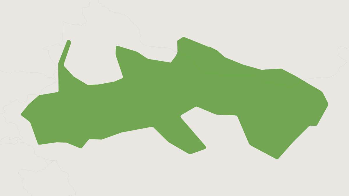 Range map of the Long-eared Jerboa (Euchoreutes naso)