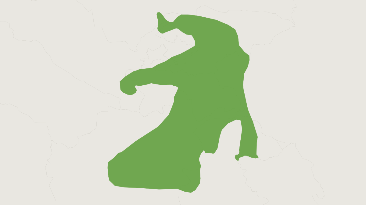 Range map of the Long-tailed Marmot (Marmota caudata)