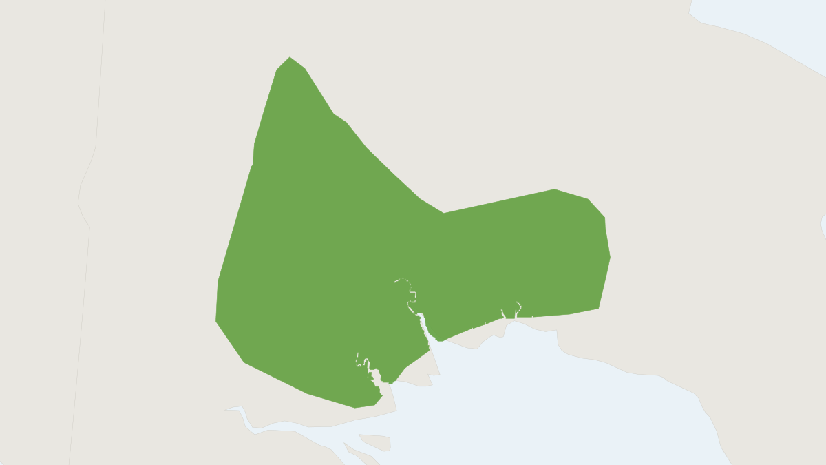 Range map of the Lowlands Tree Kangaroo (Dendrolagus spadix)