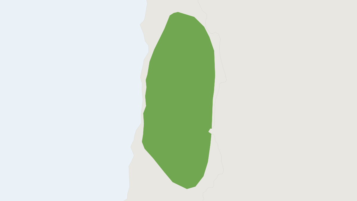Range map of the Loxodontomys pikumche (Loxodontomys pikumche)