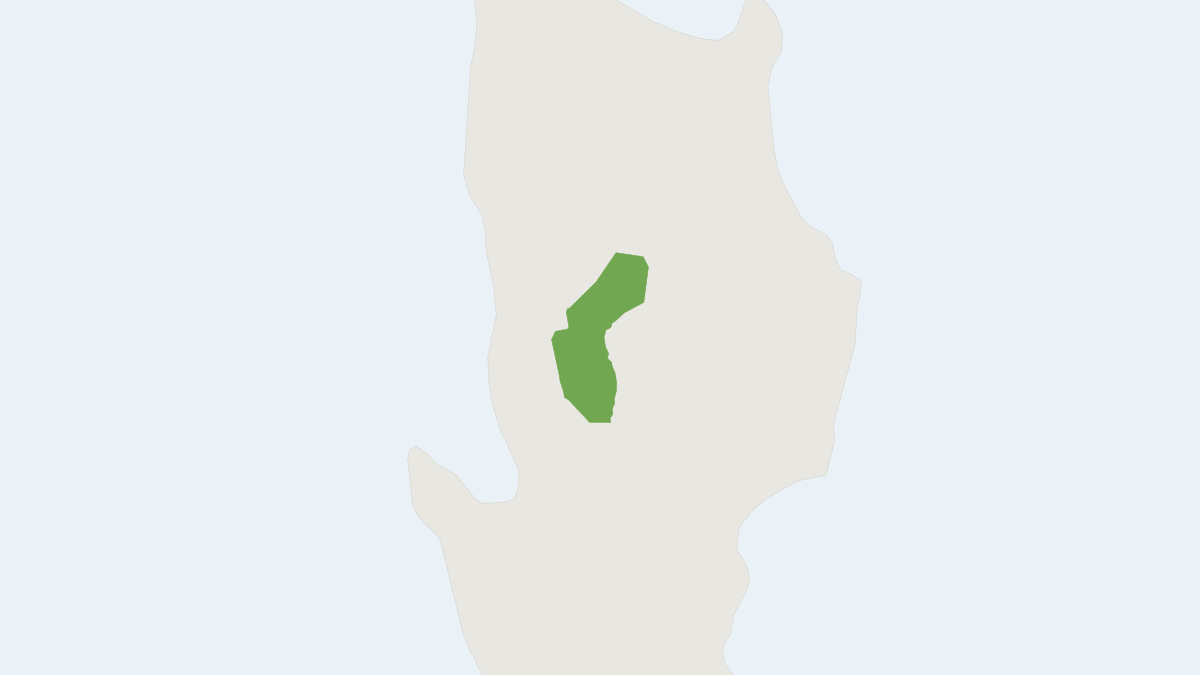 Range map of the Luzon Bushy-tailed Cloud Rat (Crateromys schadenbergi) covering Philippines
