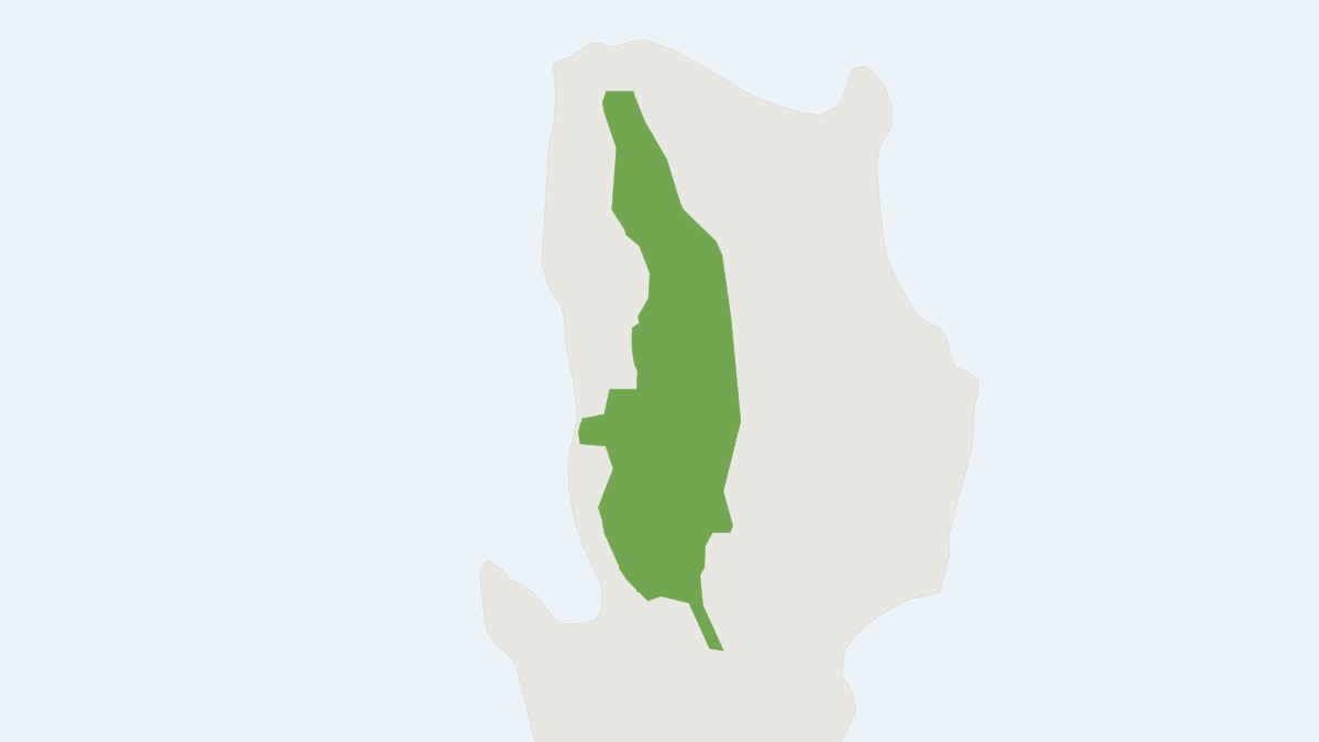 Range map of the Luzon Cordillera Apomys (Apomys abrae)