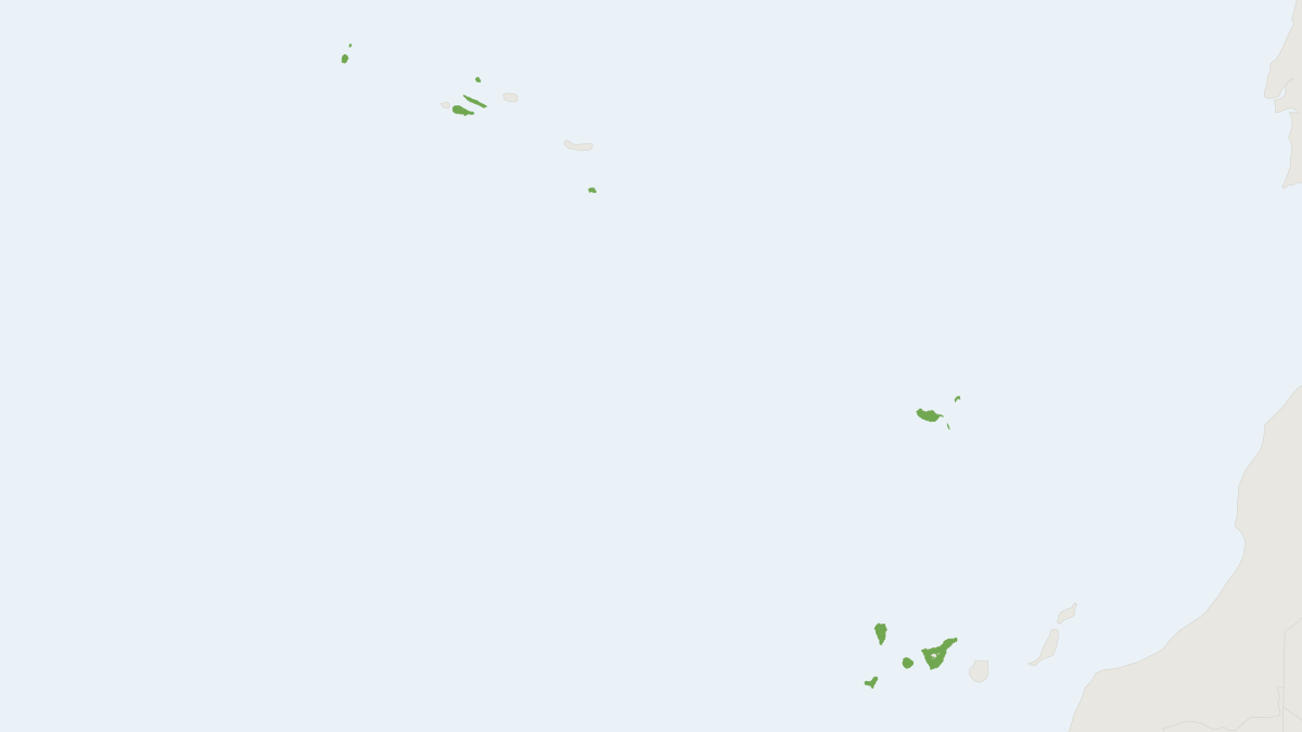 Range map of the Madeira Pipistrelle (Pipistrellus maderensis)