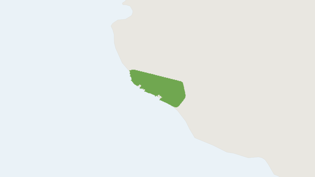 Range map of the Magdelena Wood Rat (Xenomys nelsoni)