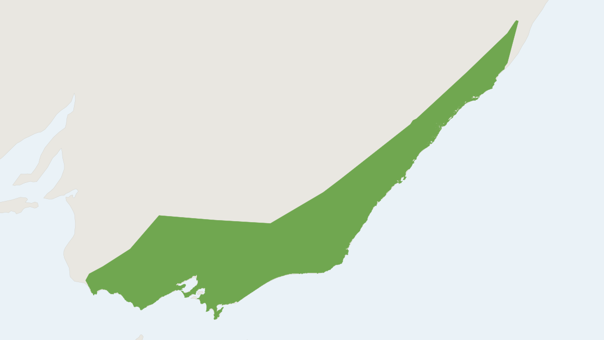 Range map of the Mainland Dusky Antechinus (Antechinus mimetes)