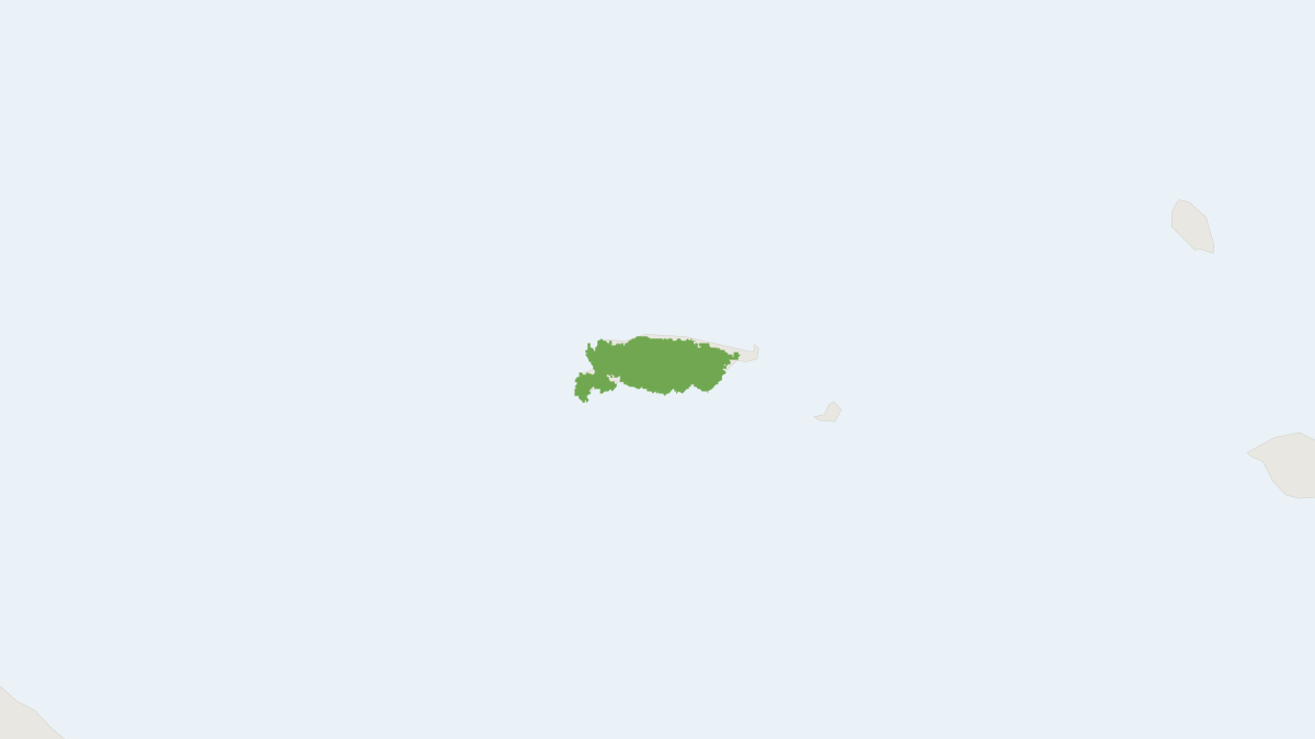 Range map of the Manus Melomys (Melomys matambuai)