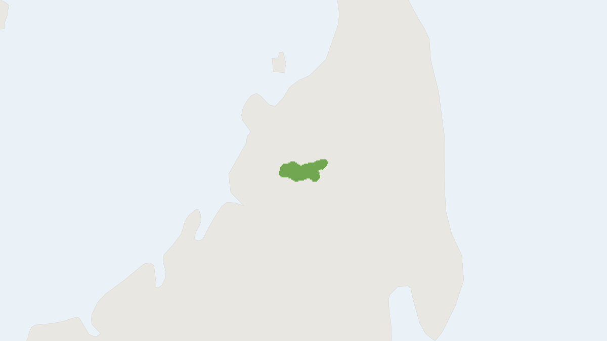 Range map of the Margot Marsh's Mouse Lemur (Microcebus margotmarshae)