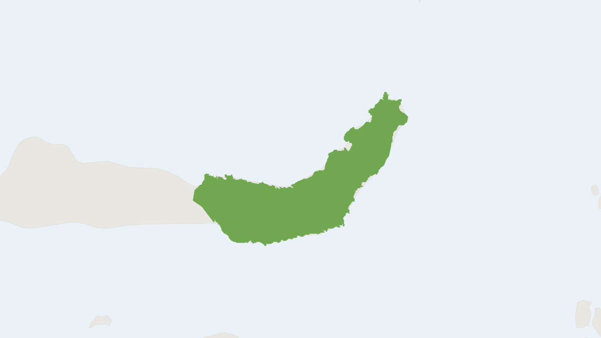 Range map of the Marmoset Xanthurus (Rattus marmosurus)