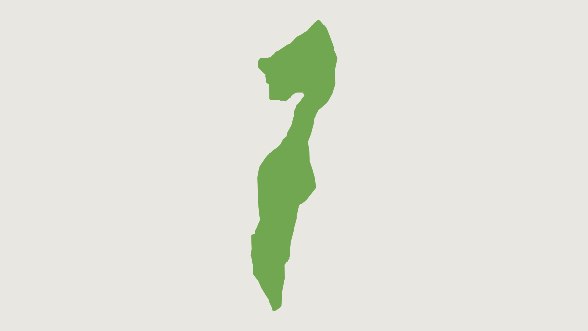 Range map of the Maués Marmoset (Mico mauesi)
