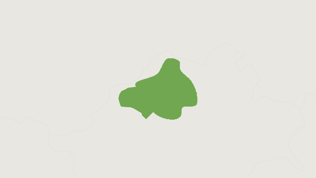Range map of the Mechuka Giant Flying Squirrel (Petaurista mechukaensis)