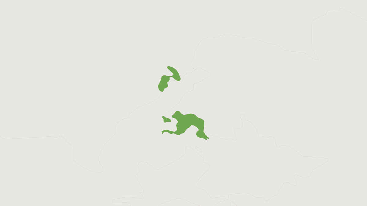 Range map of the Menzbier's Marmot (Marmota menzbieri)