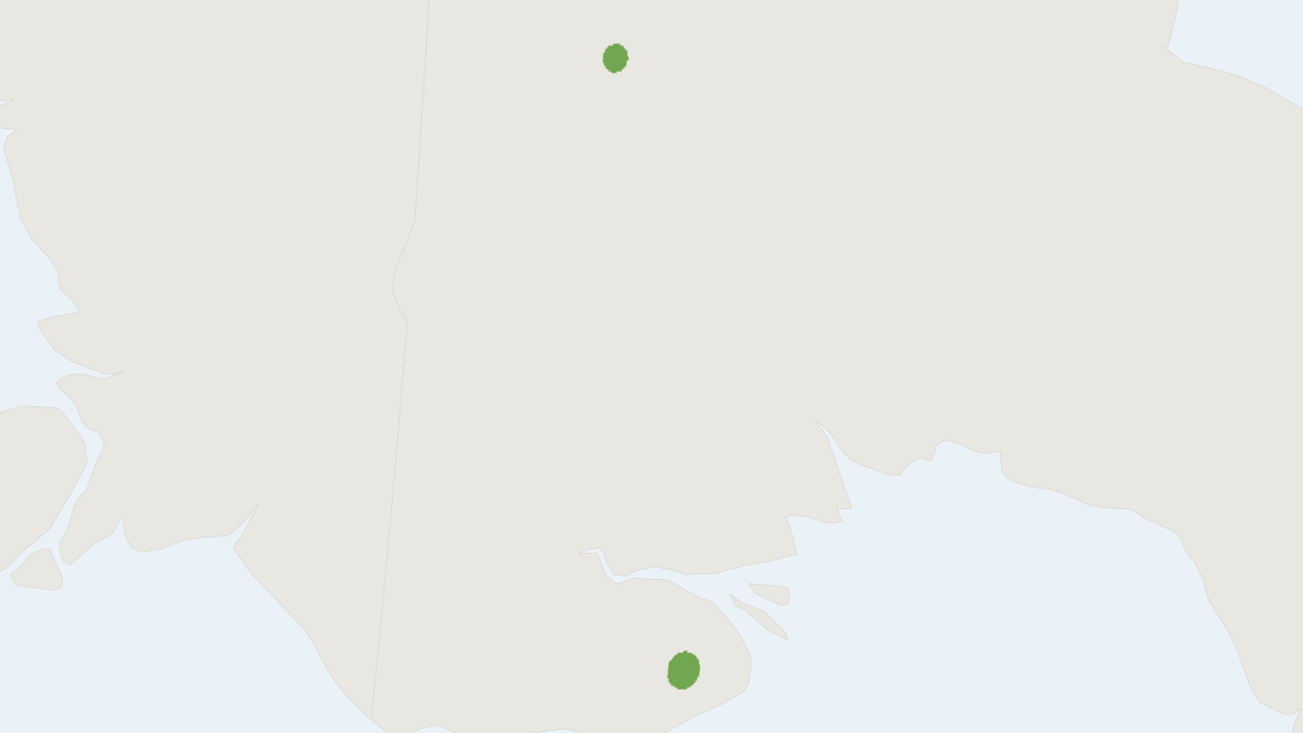 Range map of the Menzies' Echymipera (Echymipera echinista)