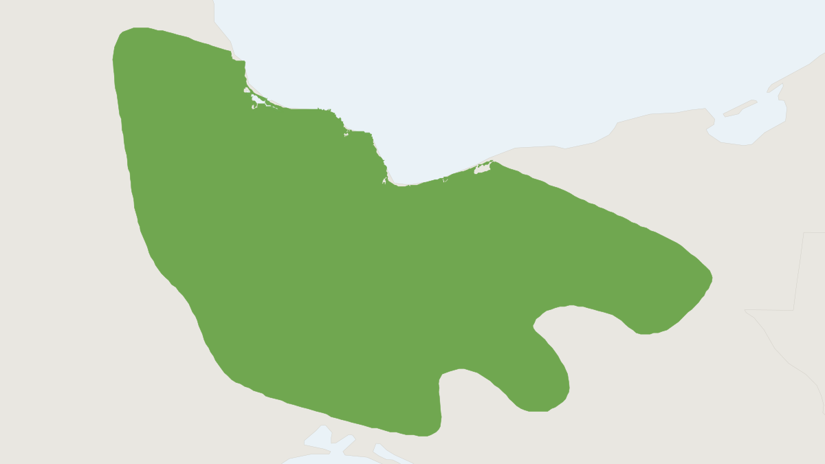 Range map of the Mexican Agouti (Dasyprocta mexicana)
