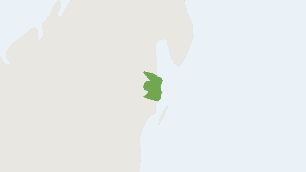 Range map of the Microcebus jonahi (Microcebus jonahi)