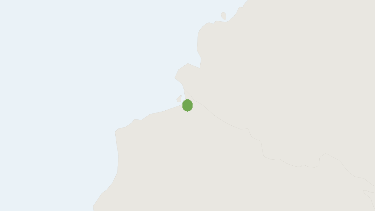Range map of the Micronycteris giovanniae (Micronycteris giovanniae)