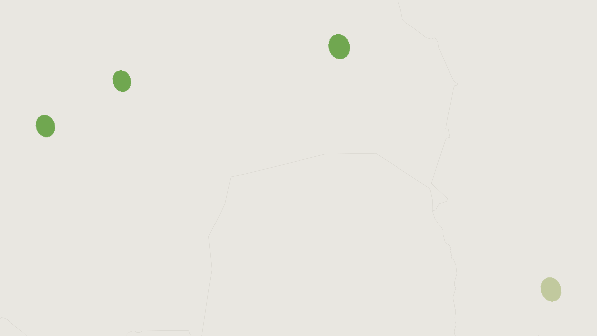 Range map of the Micronycteris yatesi (Micronycteris yatesi)