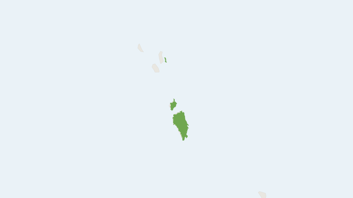 Range map of the Miller’s Nicobar Rat (Rattus burrus)