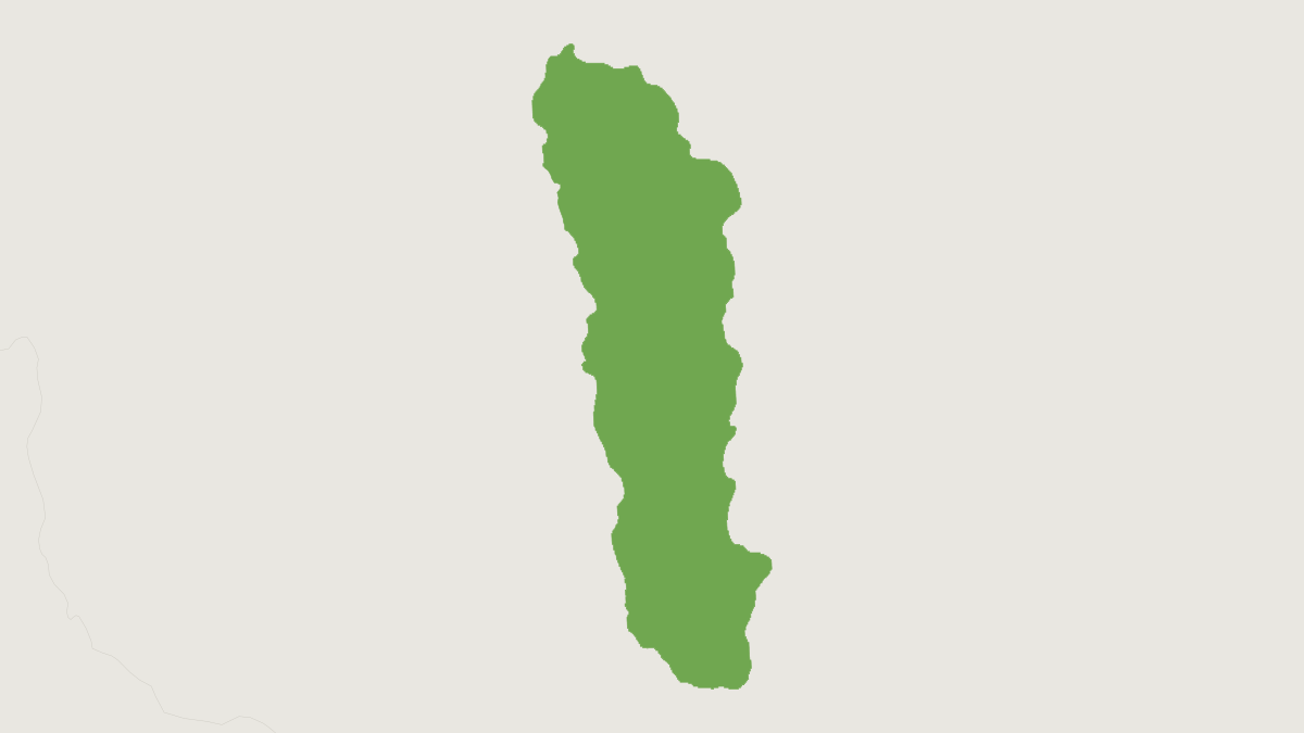 Range map of the Milton’s Titi Monkey (Plecturocebus miltoni)
