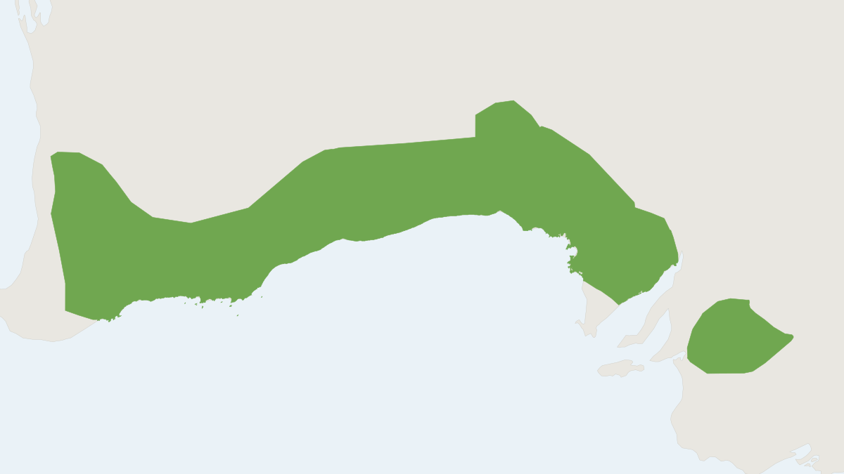 Range map of the Mitchell's Hopping Mouse (Notomys mitchellii)