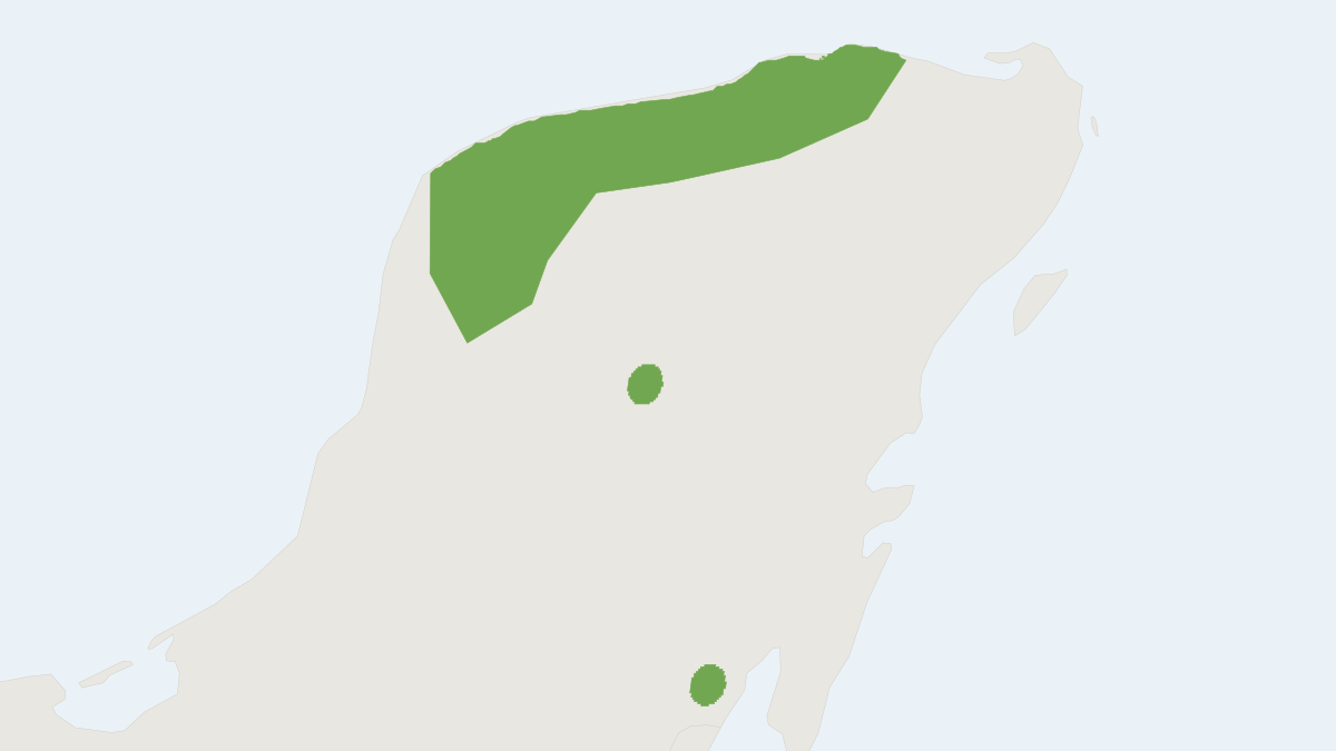 Range map of the Molossus alvarezi (Molossus alvarezi)